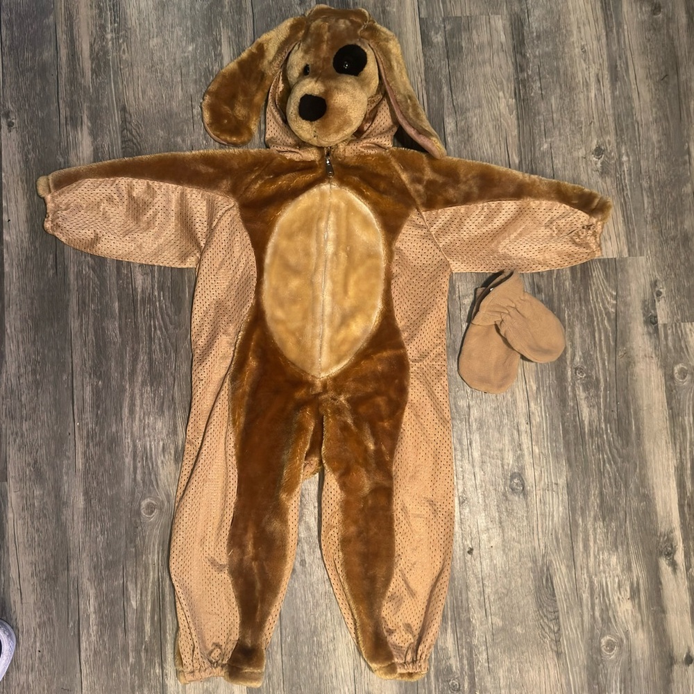Puppy Dog size 2/3 (boy) costume jumpsuit
